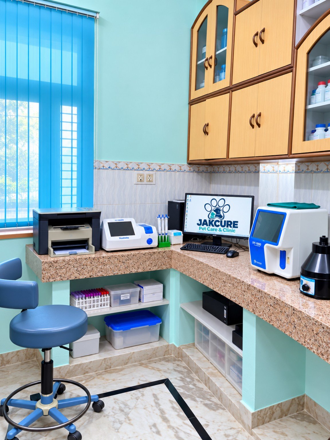 JAKCURE diagnostic laboratory and testing equipment